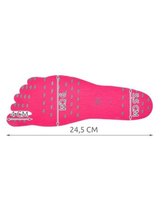 Klijuojamos pėdutės-lipdukai ant pėdų pėdų apsaugai 24cm 5859