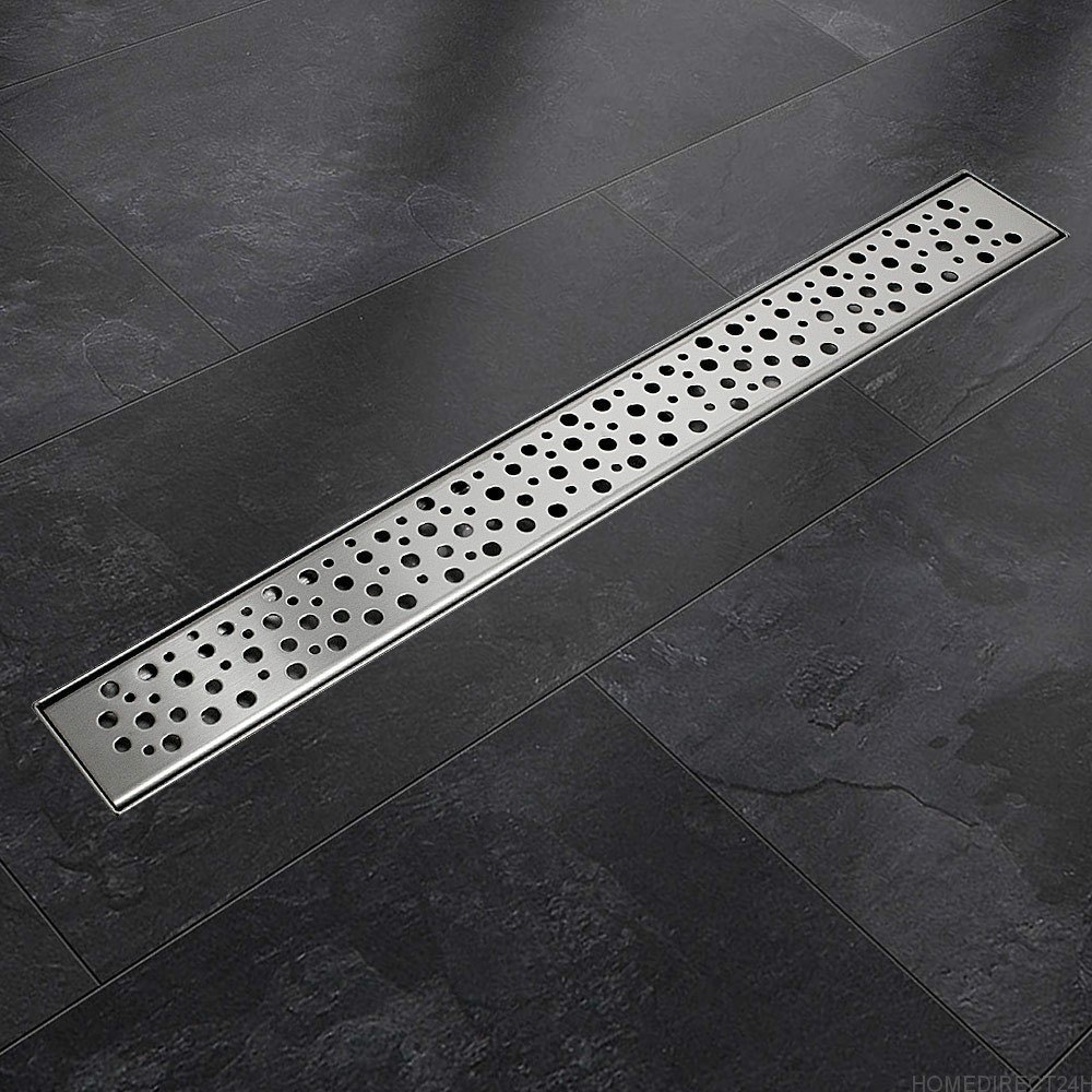 Linijinis drenažas su nerūdijančio plieno grindų sifonu, 110cm