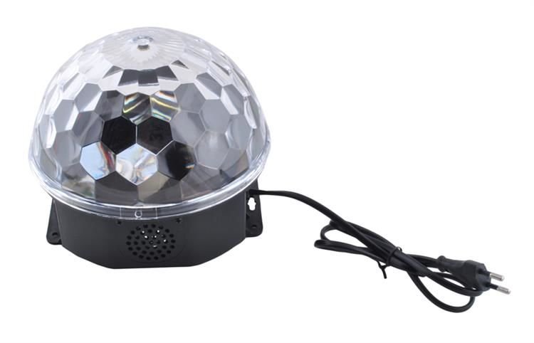 Disco kamuolys, projektorius, muzikos jutiklis USB
