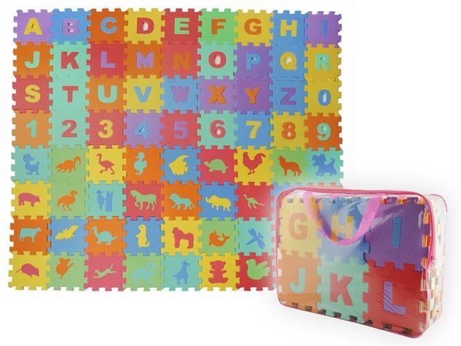 "Puzzle Mat" vaikų kilimėlis 72 vnt. # 4495
