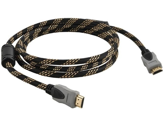 HDMI kabelis 2.0 Ethernet 4K auksu dengtas kištukas ilgis 1,8 m / 3m arba 5 m televizijos konsole 7058