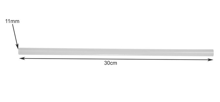 Karštų klijų lazdelės - 1kg / 11mm x 300mm