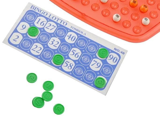 "BINGO" ŽAIDIMAS • skaitmeninis žaidimas su loterijos mašina # 1556
